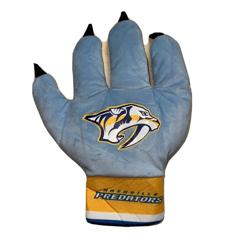 Nashville Predators Hockey NHL GNASH Hand Claw Paw Plush Souvenir Mascot Stuffed Cover