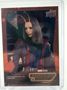 2024 UD Guardians of the Galaxy Vol 3 Pom As Mantis Orange E-4 Ensemble Blue - Picture 1 of 2