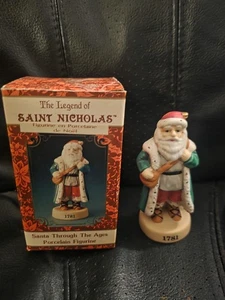 Russ Santa Through The Ages Porcelain Figurine Legend of St. Nicholas 1781 - Bild 1 von 3