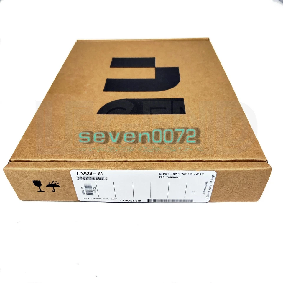 1x Nova Placa Analisadora National Instruments NI PCIe-GPIB 778930-01 198405C-01L - Imagem 1 de 1