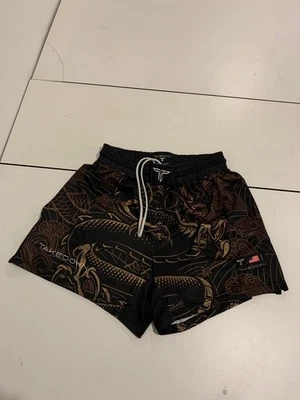 Pantalones Cortos Takedown Grandes Negro Dragón MMA Entrenamiento Gimnasio Muay Thai BJJ Artes Marciales Foto 1 de 4