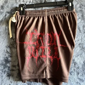 Iron Willed Shorts Mens Size Small Brown Red Athletic Sports Gym Workout NEW - Picture 1 of 9