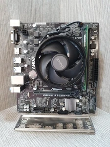 AMD Ryzen 3-3200G @ 3.5GHz 16GB DDR4 ASUS Prime A320M-R Combo Grade B ED0408 - Picture 1 of 6