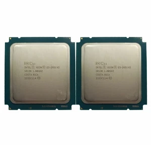 2PCS Intel Xeon E5-2651 V2 1.8 GHz SR19K LGA 2011 1800MHz CPU Processor - Picture 1 of 4