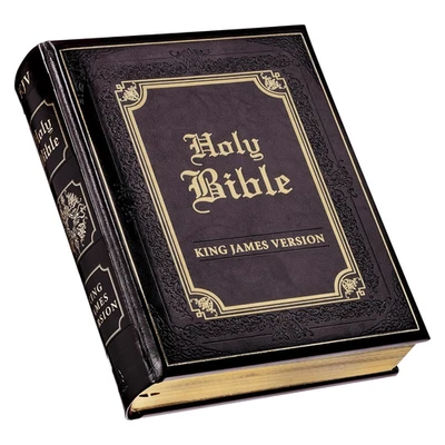 KJV Holy Bible, Classically Illustrated Heirloom Family Bible, Faux Leather Hard - Image 1 of 4