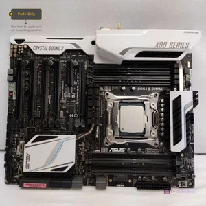 ASUS X99 DELUXE LGA 2011-V3 GAMING MOTHERBOARD WITH INTEL CORE I7-5930K UNTESTED - Bild 1 von 9