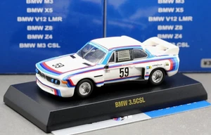 Kyosho 1/64 BMW AutoMobiles Collection BMW 3.5CSL E9 1975 No.59 IMSA - Picture 1 of 4