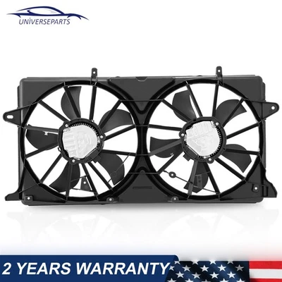 Par de ventiladores de refrigeración del radiador 23123634 para Chevy Silverado GMC Sierra 1500 2014-2019 Foto 1 de 4