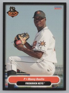 Manny Basilio 2007 Choice Frederick Keys