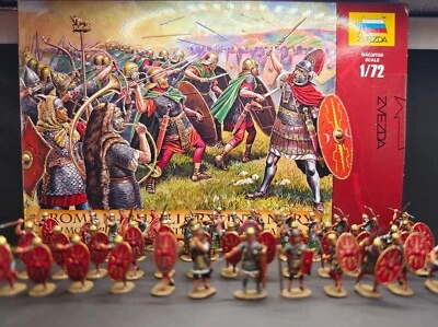 1/72 1:72 ITALIA Legión Romana Italiana Ejército Figuras 45 PIEZAS Diorama Foto 1 de 4