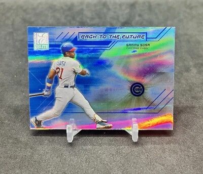 Sammy Sosa - Cubs - 2004 Donruss Elite Back To The Future #/500!  - Image 1 of 2