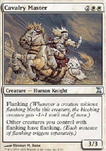 CAVALRY MASTER X4 4 4X Time Spiral MTG Magic the Gathering Cards DJMagic - Image 1 of 1