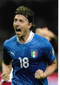 Foto autógrafa firmada a mano de Riccardo Montolivo 12x8 AC Milan certificado de autenticidad - Imagen 1 de 1