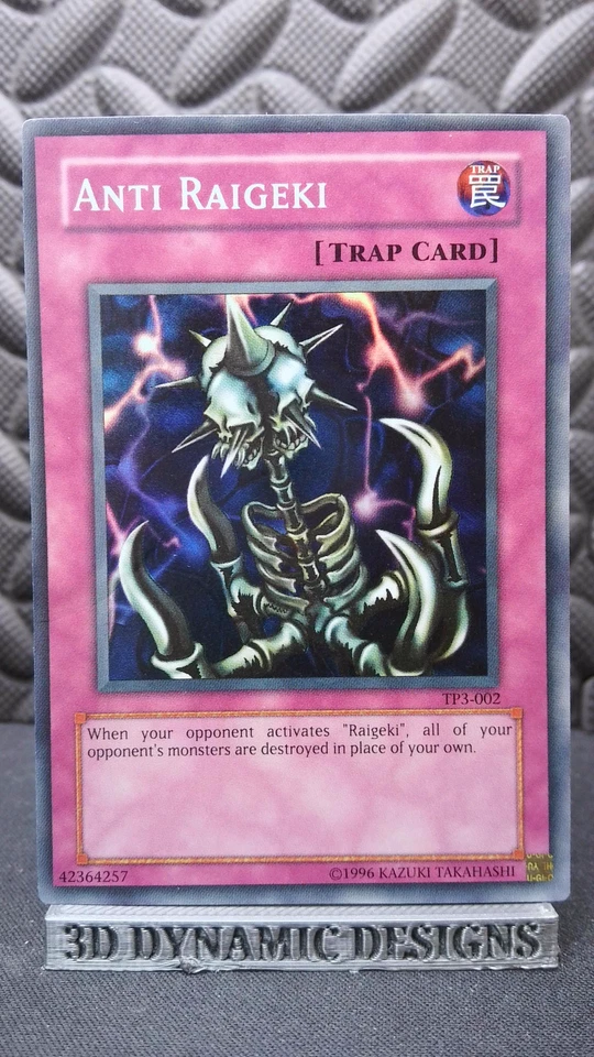 | Yugioh Anti Raigeki TP3-002 Super Rare Tournament Pack 3  HP 🔥 | - Image 1 of 2