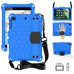 Kids Stand Case Cover W/Pen Holder/Strap For iPad 7th/8th/9th/10th/11th Gen A16 - Picture 1 of 45
