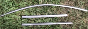 Vintage 1957 Oldsmobile Super 88 Passenger Rear Door Chrome Trim Molding OEM - Picture 1 of 5