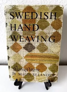 SWEDISH HANDWEAVING. Translated Karin Haakonsen-Melander 1st Edition Signed - Picture 1 of 9