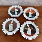 Williams-Sonoma CHEF SERIES 11 Dinner Plate Set 4 Pc Guy Buffet Japan Mint