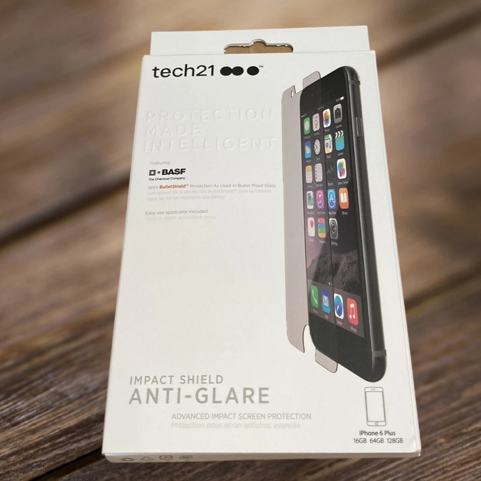 iPhone 6 Plus Impact Shield Anti-Glare Screen Protector Tech21 - Image 1 of 2