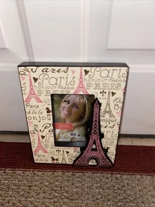 Eiffel Tower Paris Picture Frame 4" x 6" Photo 8.5" x 10" Frame - Picture 1 of 2