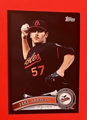 JAKE ARRIETA ~ 2011 Topps BLACK #393 ~ Baltimore Orioles - Image 1 of 2