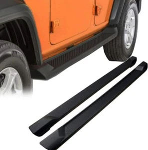 Side Step Fit for Jeep Wrangler JL 4 Door 2019-2026 Running Board Nerf Bar - Picture 1 of 6