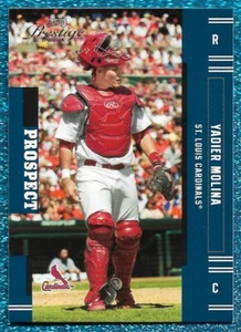 Novato Yadier Molina 2005 Playoff Prestige #152 casi nuevo o mejores cardenales - Imagen 1 de 1