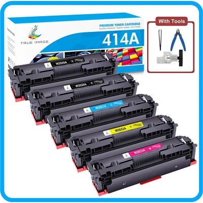 W2020A No Chip Toner for HP 414A 414X Laserjet Pro M454dw M454dn MFP M479fdw - Image 1 of 4