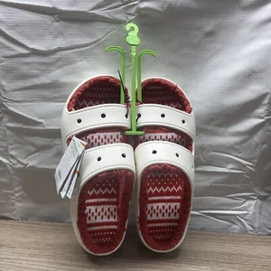 Crocs Herren Classic Holiday Sweater Sandale Gr.11 Multi Rayure |209227-90H| - Bild 1 von 6