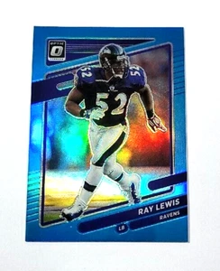 2021 Panini Donruss Optic Ray Lewis Aqua Prizm /299 #131 - Picture 1 of 2