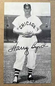 HARRY BYRD - J.D. McCarthy Photo POSTCARD - Chicago White Sox Unused - Picture 1 of 2