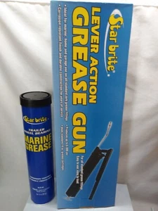 Star Brite Lever Style Grease Gun 28704 w/ grease cartridge - Picture 1 of 5