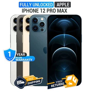 Apple iPhone 12 Pro Max Desbloqueado (A2342) - Muy Buen Estado - Imagen 1 de 13