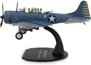 Modellino aereo militare 1:72 SBD Dauntless bombardiere subacqueo modello aereo in metallo   - Foto 1 di 9
