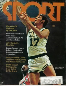 1971 Sport Magazine basketball John Havlicek, Boston Celtics, Phil Esposito GOOD - Picture 1 of 1