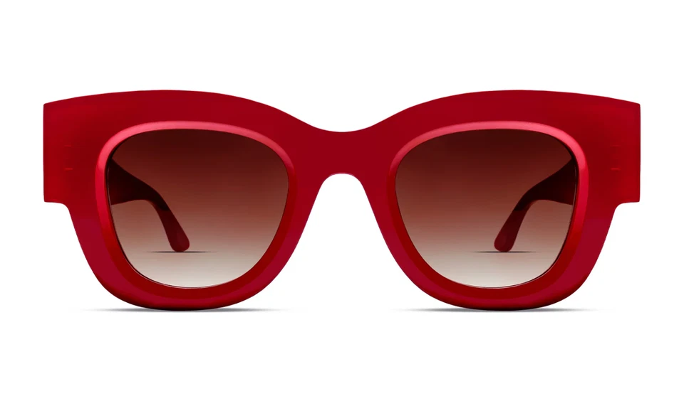 Óculos de sol Thierry Lasry Confessy 304 vermelho novo e autêntico - Imagem 1 de 2