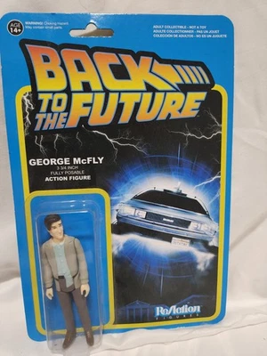 Figura de acción Funko ReAction Regreso al futuro George McFly Foto 1 de 3