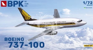 Boeing 737-100 BPK big planes kits 7201 skala 1/72 - Foto 1 di 3