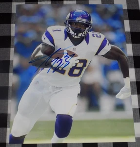 Adrian Peters Signed 8x10 Photo Football Minnesota Vikings - Picture 1 of 1