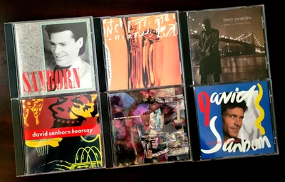 David Sanborn - 6CD Collection Lot - Smooth Pop Jazz Fusion Excellent 6CD Set - Image 1 of 4