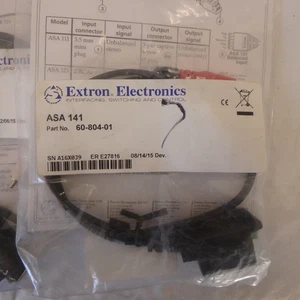Extron 60-804-01 ASA 141 Passive Audio Summing Adapter w/ RCA Inputs NEW - Picture 1 of 2