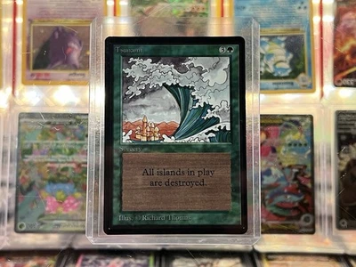 Tsunami Beta MTG Magic The Gathering Card NM - Image 1 of 3
