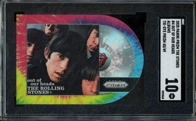 2025 Panini Prizm Rolling Stones #4 Album Out Of Our Heads Tie-Dye /49 SGC 10 - Image 1 of 2