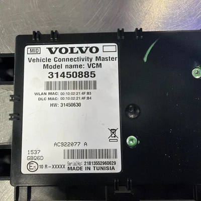 2016 Volvo Xc90 Telematics Module  VCM 31450885 - Image 1 of 4
