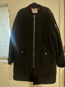 DIVIDED TRD MRK H&M Parka Jacket Size Small Full Zip Size XL - Picture 1 of 6