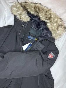 Polo Ralph Lauren Faux Fur Water Repellent Hood Down Parka Coat Men NWT $598 XL - Picture 1 of 8