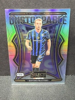 2024-25 Panini Select FIFA Soccer Unstoppable Prizm #11 Davide Frattesi - Image 1 of 2