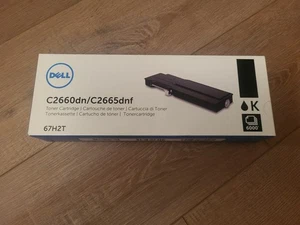 NEW Dell Genuine Laser Black Toner Cartridge C2660dn/C2665dnf 3070F Ct202146 - Afbeelding 1 van 6