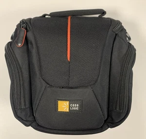 Case Logic Camera Carrying Case Black/Orange Used - Picture 1 of 8