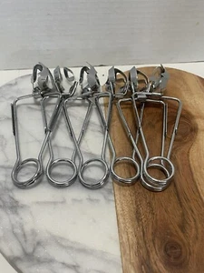 Vintage Escargot Tongs Clamps Set of 6 Inox Stainless Steel Bte SGDG France - Picture 1 of 4